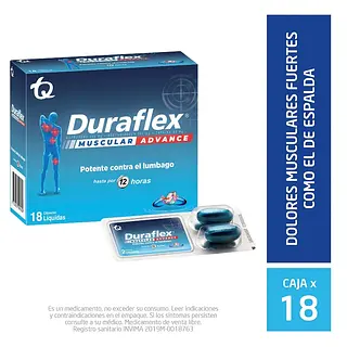 Duraflex Advance 18 cápsulas MK