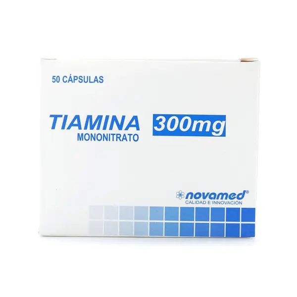 Tiamina 300 mg 50 cápsulas NV