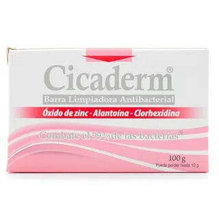 Jabón Antibacterial Cicaderm 100 g