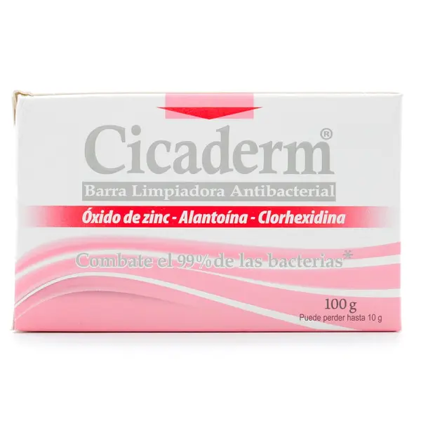Jabón Antibacterial Cicaderm 100 g