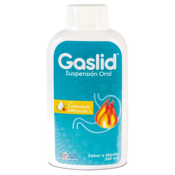 Gaslid Caléndula suspensión menta 360 ml Icom