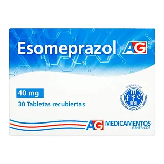 Esomeprazol 40 mg 30 tabletas AG