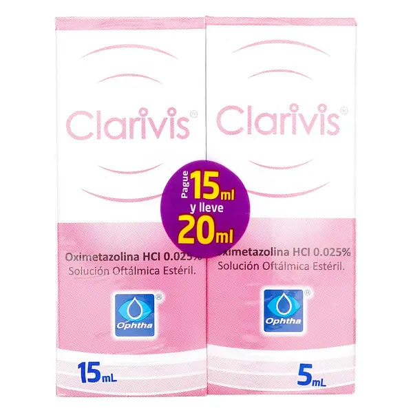 Clarivis 0.025% 15 ml + 5 ml