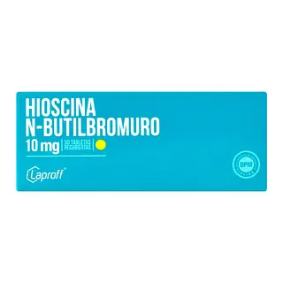 Hioscina N-Butil Bromuro 10 mg Caja x50 Laproff