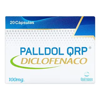 Palldol Diclofenaco Sódico 100 mg 20 cápsulas