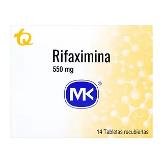Rifaximina 550 mg 14 tabletas MK