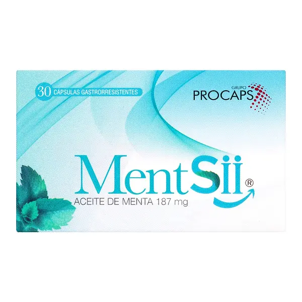 Mentsii Aceite de Menta 30 cápsulas PC
