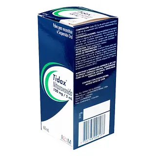 Tidax 100 mg Suspensión 60 ml