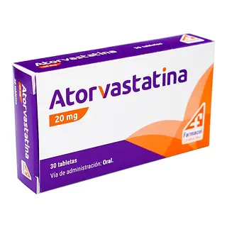 Atorvastatina 20 mg Caja x30