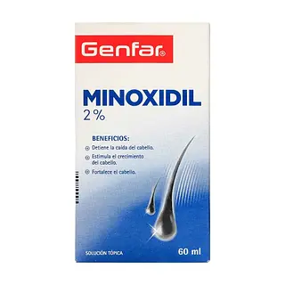 Minoxidil 2% Loción 60 ml GF