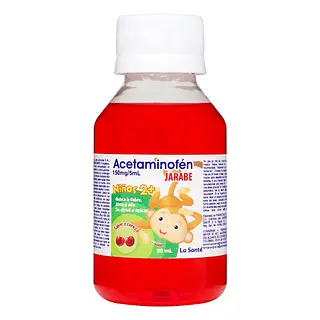 Acetaminofén Jarabe 150 mg/5 ml Frasco 90 ml LS
