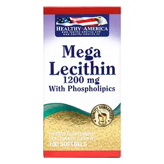Mega Lecithin 1200 mg Healthy 100 softgels