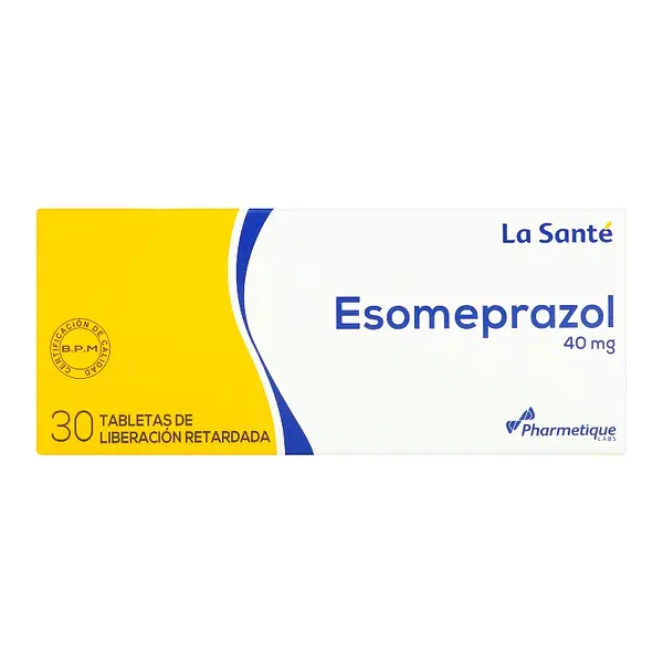Esomeprazol 40 mg 30 tabletas LS