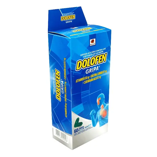 Dolofen Gripa 60 cápsulas