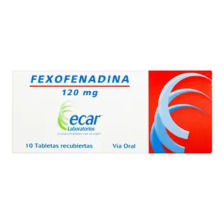 Fexofenadina 120 mg Caja x10 EC3