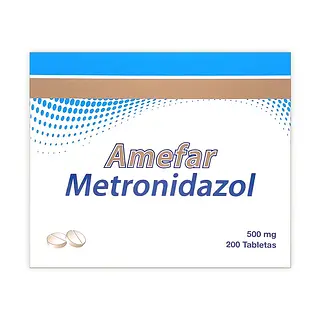 Amefar 500 mg 200 tabletas