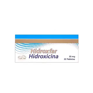 Hidroxfar 25 mg 20 tabletas