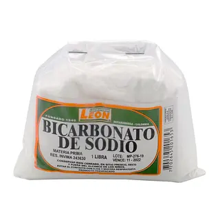 Bicarbonato de Sodio 500 g León