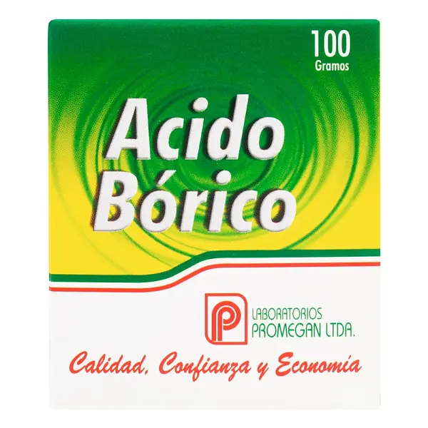 Ácido Bórico 100 g Promegan