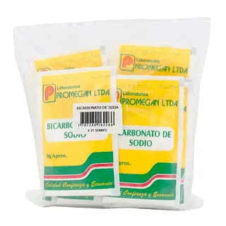 Bicarbonato de Soda 20 g 25 sobres Promegan