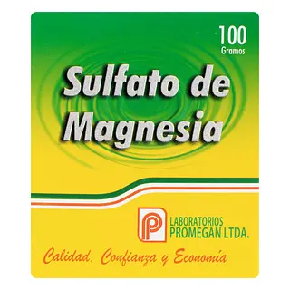 Sulfato de Magnesia 100 g Promegan
