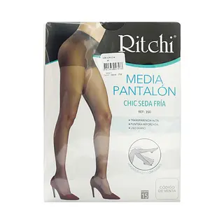 Medias Ritchi Chic Seda M Negro