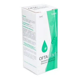 Oftagent Gentamicina 0.3% 5 ml