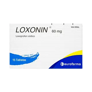 Loxonin 60 mg 15 tabletas