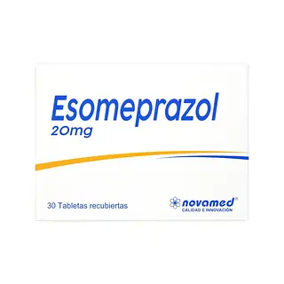 Esomeprazol 20 mg 30 tabletas
