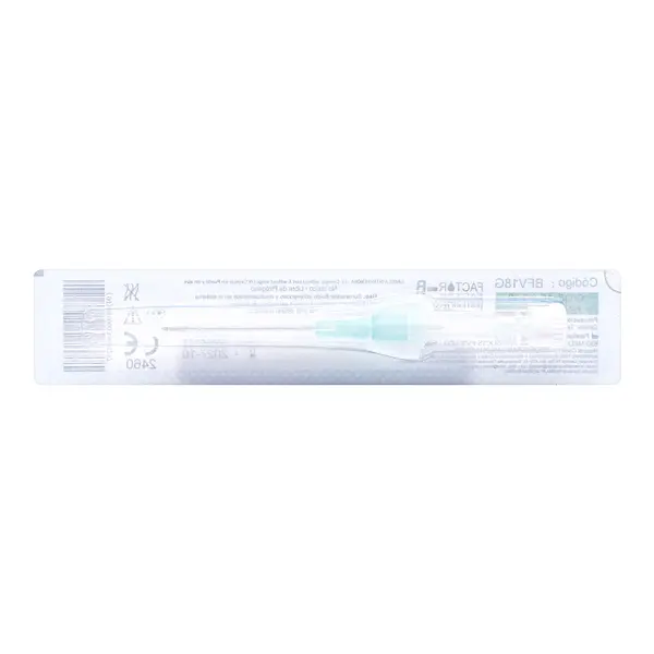 Catéter Cánula Intravenosa 18G