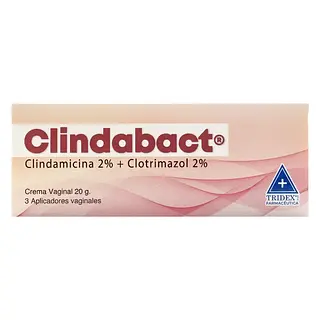 Clindabact Crema Vaginal 20 g + 3 aplicadores