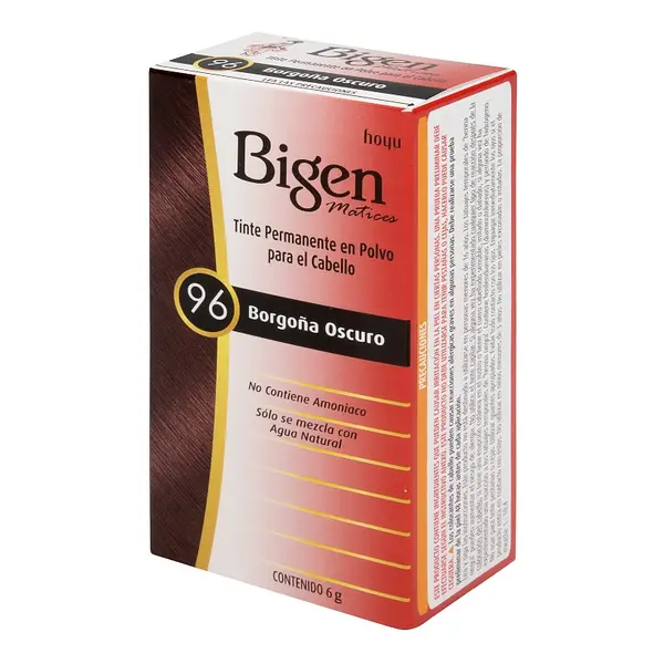 Tinte Bigen Matices 96 Borgoña Oscuro