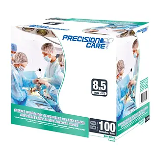Guantes Estériles Precisión Eterna Talla 8 1/2
