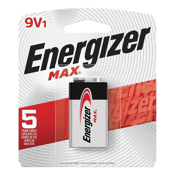 Pila Energizer Max Alcalina Cuadrada
