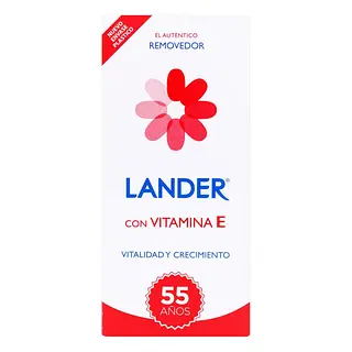 Removedor de Esmalte Lander Vitamina E 75 ml