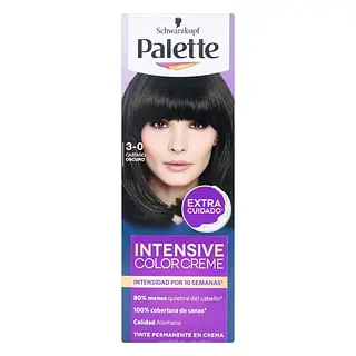Tinte Palette Crema Tubo 3-0 Castaño Oscuro