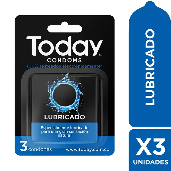 Preservativos Today Lubricados x3