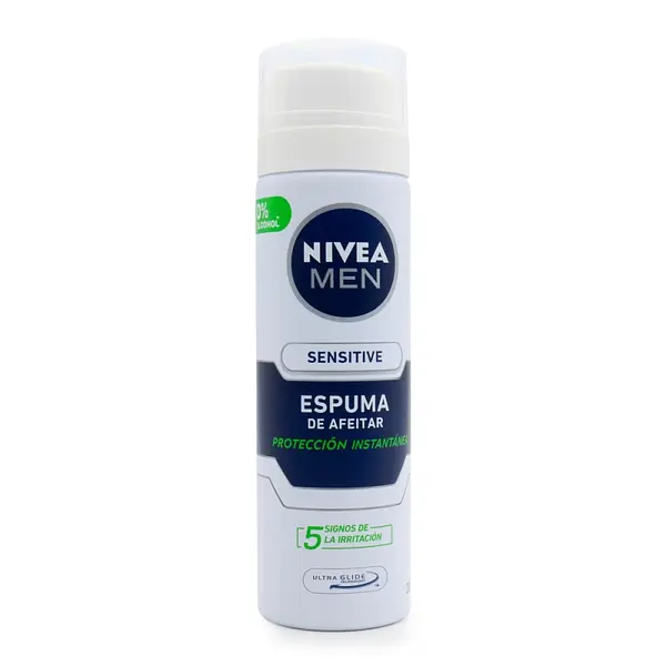 Espuma de Afeitar Nivea Men Sensitive 200 ml