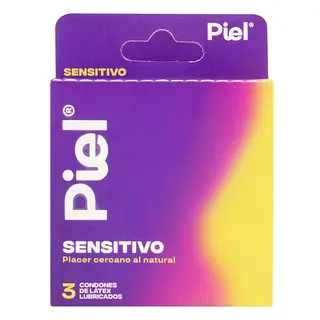 Condón Piel Sensitivo 3 und
