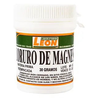 Cloruro de Magnesio 30 g León