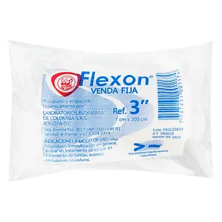 Venda Fija Blanca Flexon 3x5