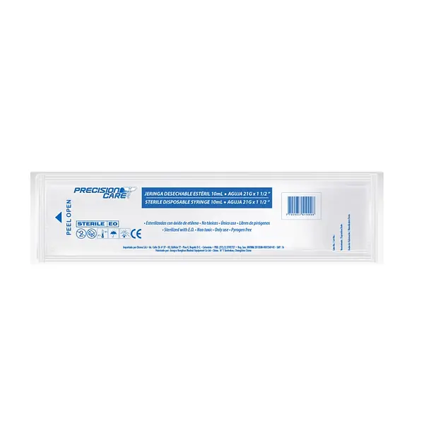 Jeringa Precisión Insulina 1 ml 27Gx1/2