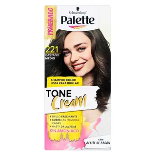 Tinte Palette Tone Cream 221 Castaño Medio