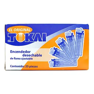 Encendedor Tokai grande 25 unidades