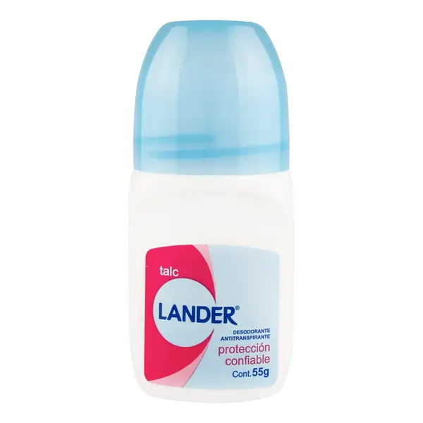 Desodorante Lander Roll-On Talco 55 ml