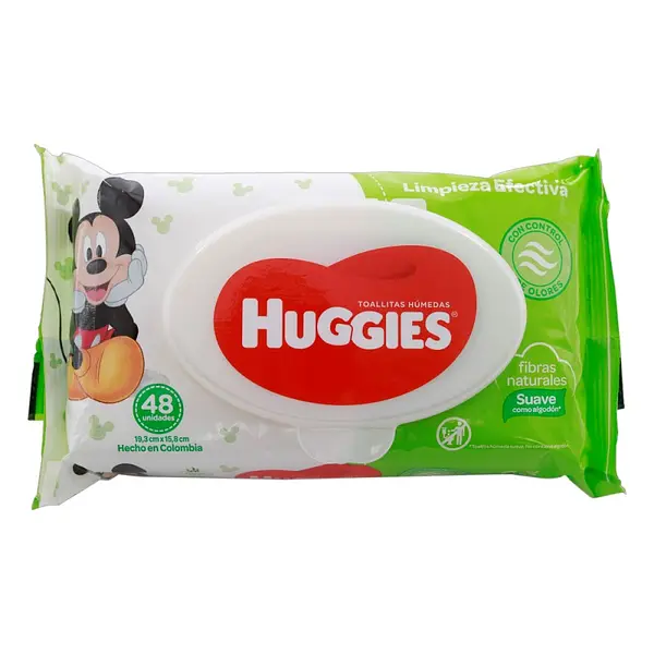 Toallas Húmedas Huggies Limpieza Efectiva 48 unidades