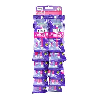 Máquina Schick Exacta2 Piel Delicada x12