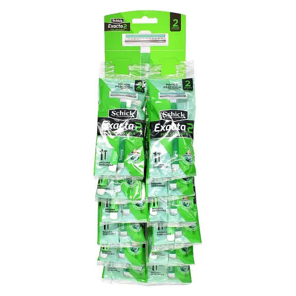 Schick Exacta Piel Sensible 12 unidades