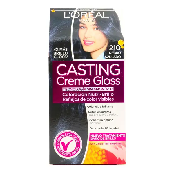 Tinte Casting Crème Gloss 2.10 Negro Azulado