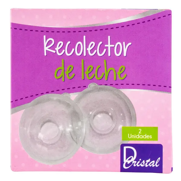 Recolector de Leche Materna Cristal